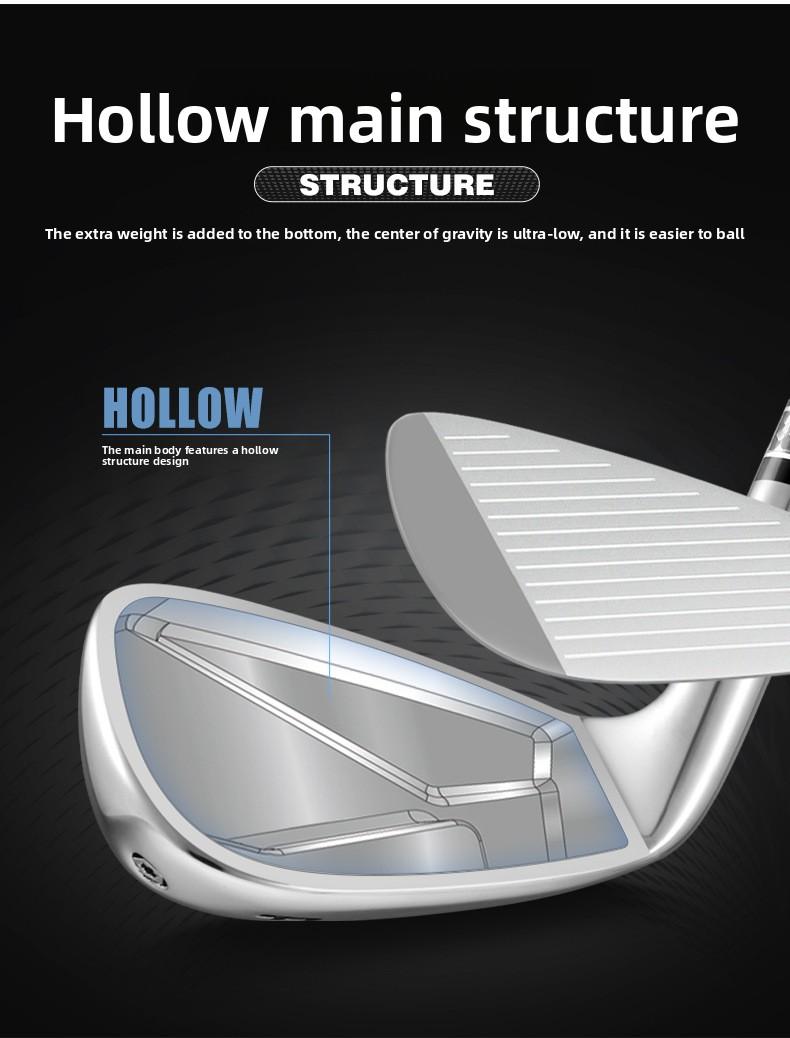 PGM Professional Golf Club - Men's 7-Iron (Single Club)| Hollow-Body Structure| Tournament-Grade