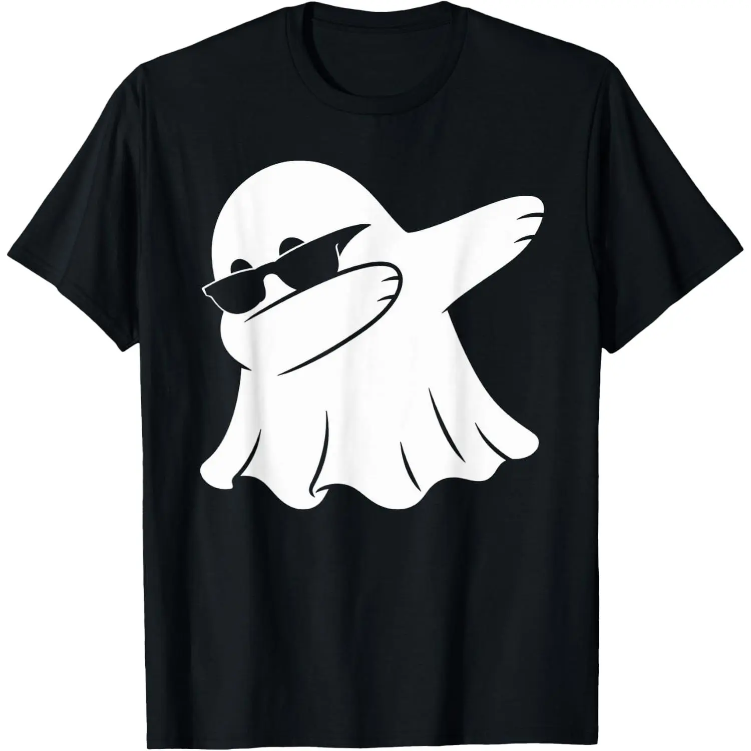 Boo Ghost Dabbing Cute Spooky Dab Dance Pose T-Shirt