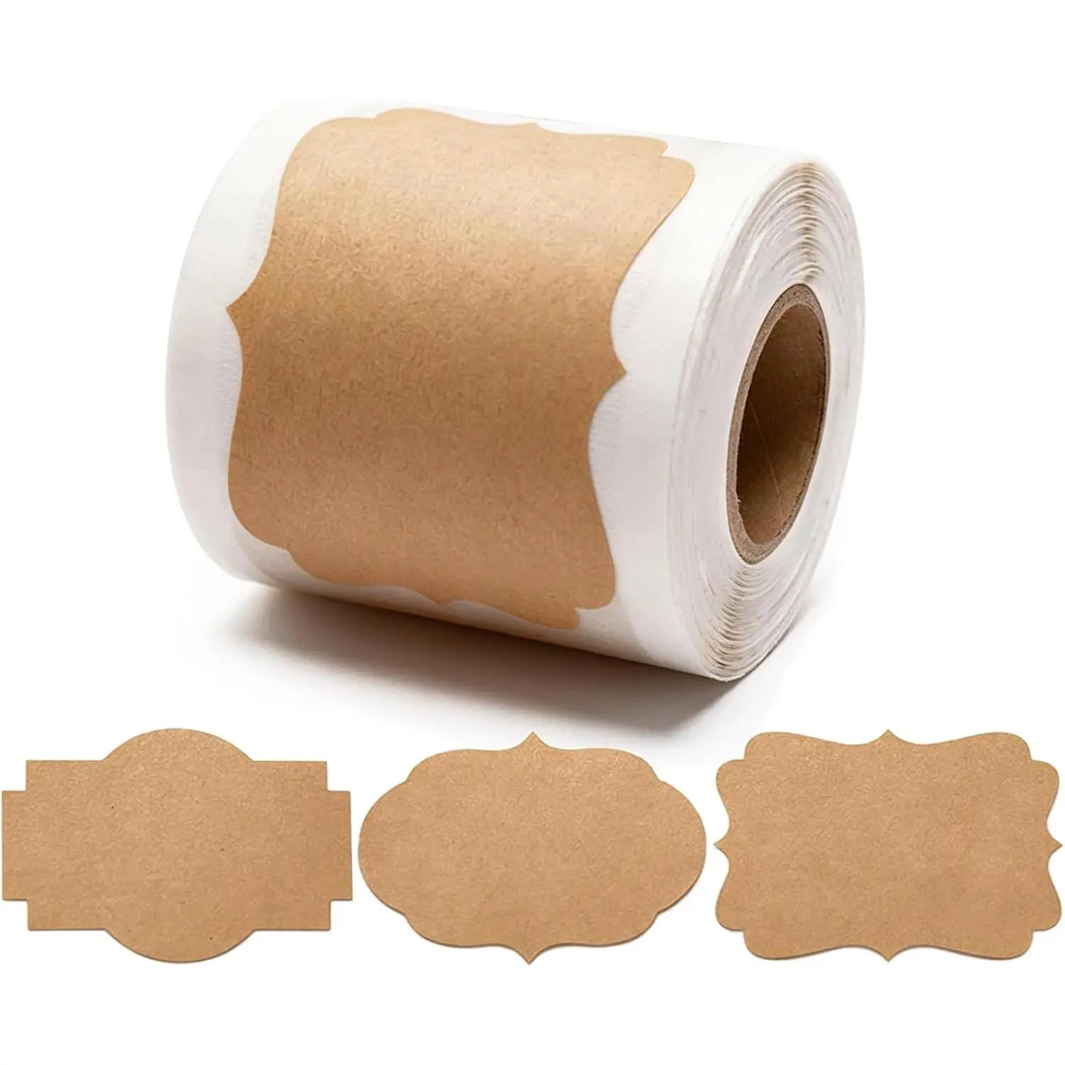 300 count 2" x 3"  Labels Stickers Self-Adhesive  Jar Labels Stickers | for Mason Jars, Containers,Envelope Labels,Name Tags and Presents Decoration Jars Craft(3 Designs)