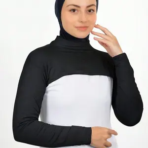 Women's Modest Layering Arm Cover Shrug Top, Lightweight & Breathable, Ideal for Hijab/dress/abaya, For Muslim, Spring/summer