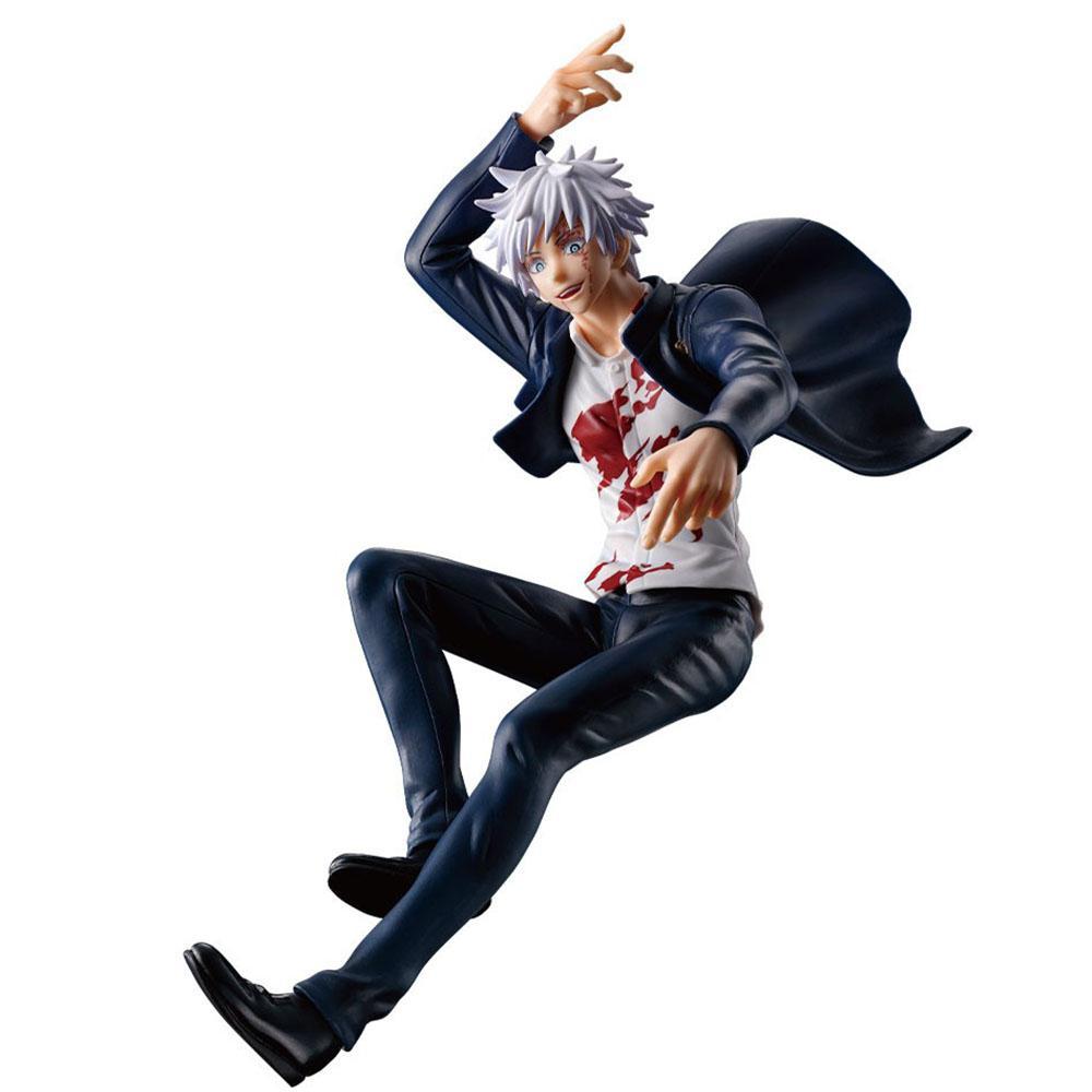 17CM Satoru Gojo Jujutsukaisen Figure Anime Noodle Stopper Animation Model Artwork  Toy Gift Collection Decoration Ornaments PVC