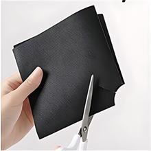 4PCS Kitchen Stove Mat Home Essentials Stove Range Protector Cover Gas Stove Protectors Stove Cover Stove Burner Liner Covers Kitchen Supply Stovetop Burner Cover Glass Fiber Black