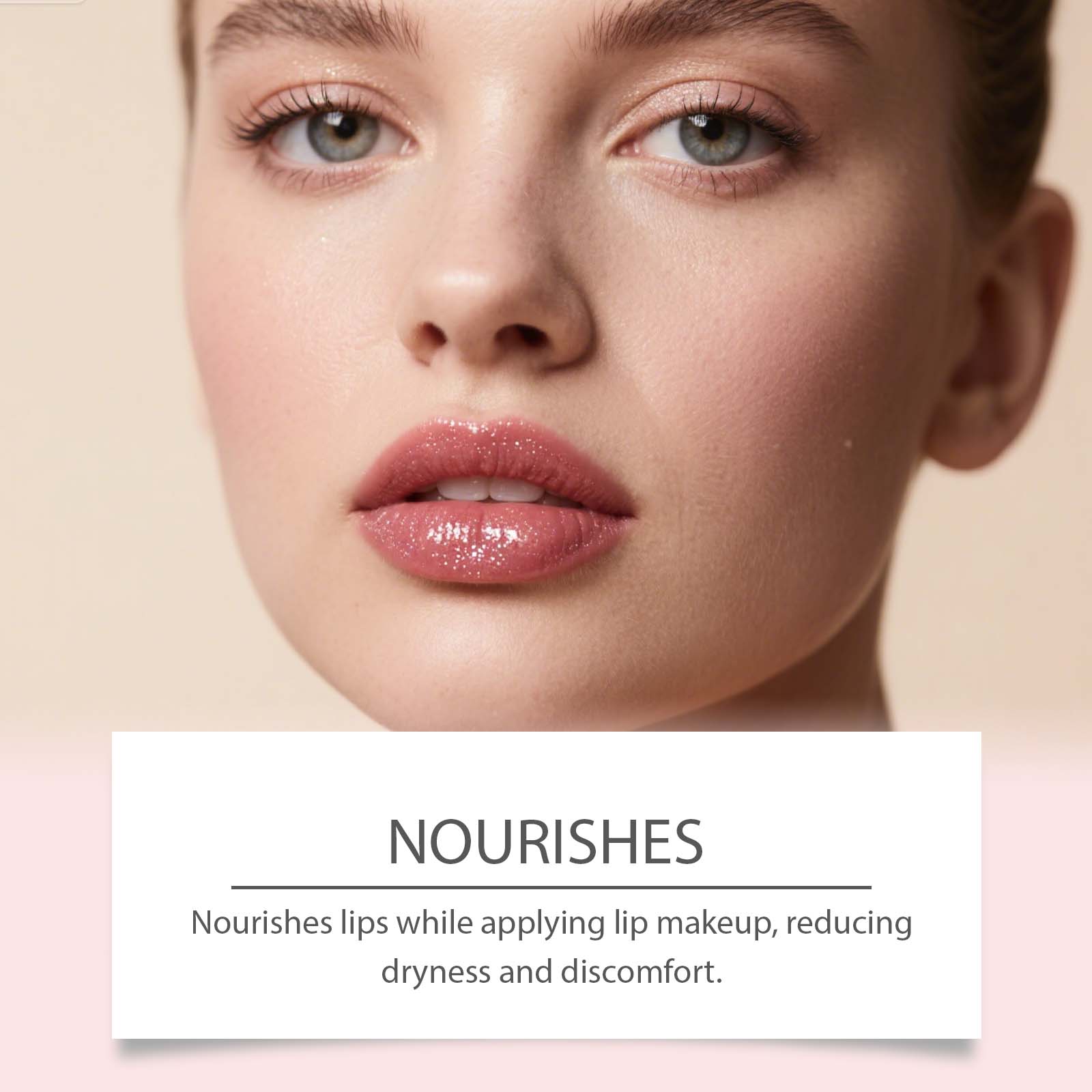 The Peel-Off Lip Gloss Naturally Shows Color, Has A Gentle Luster, Is Light And Non-Sticky, And Is Versatile And Portable