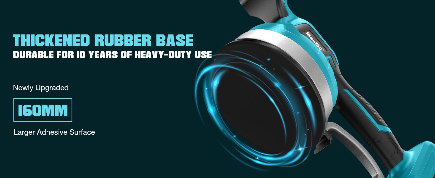 SEESII KP-160B Tile Vibration Tool, Cordless Tile Vibration Leveling Machine with 2×2000mAh Batteries, 160mm Large Suction Strong Grip, 12-Speed Adjustable Tile Tools for Floor/for the Pro and DIY fathersdaygift Outdoorfun