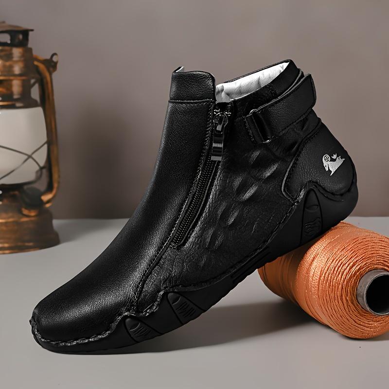 Trendy Plus Size Fashionable Outdoor Anti-Slip Warm And Comfortable Casual Business Handmade Bean Driving Men'S Shoes Men'S Slip-On