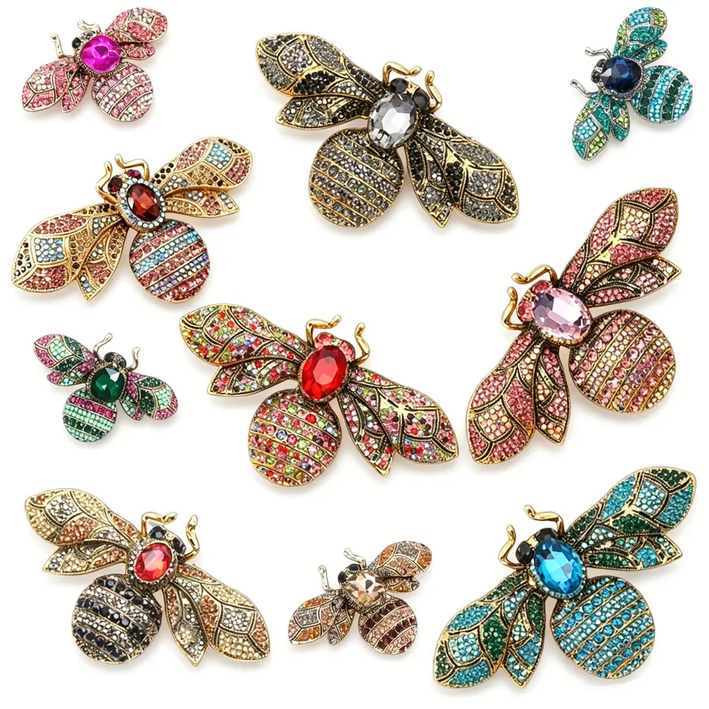 Barlow Luxury Fine Bee Insect Design Men's and Women's Brooch Pins