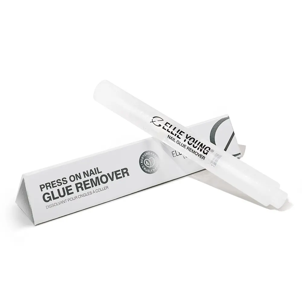 ELLIE YOUNG PRESS ON NAIL GLUE REMOVAL PEN, 5ML Nail Glue Removal Pen, Nail Art Remover Tool, Nail Polish Remover, Gentle Nail Care Product for Women & Girls