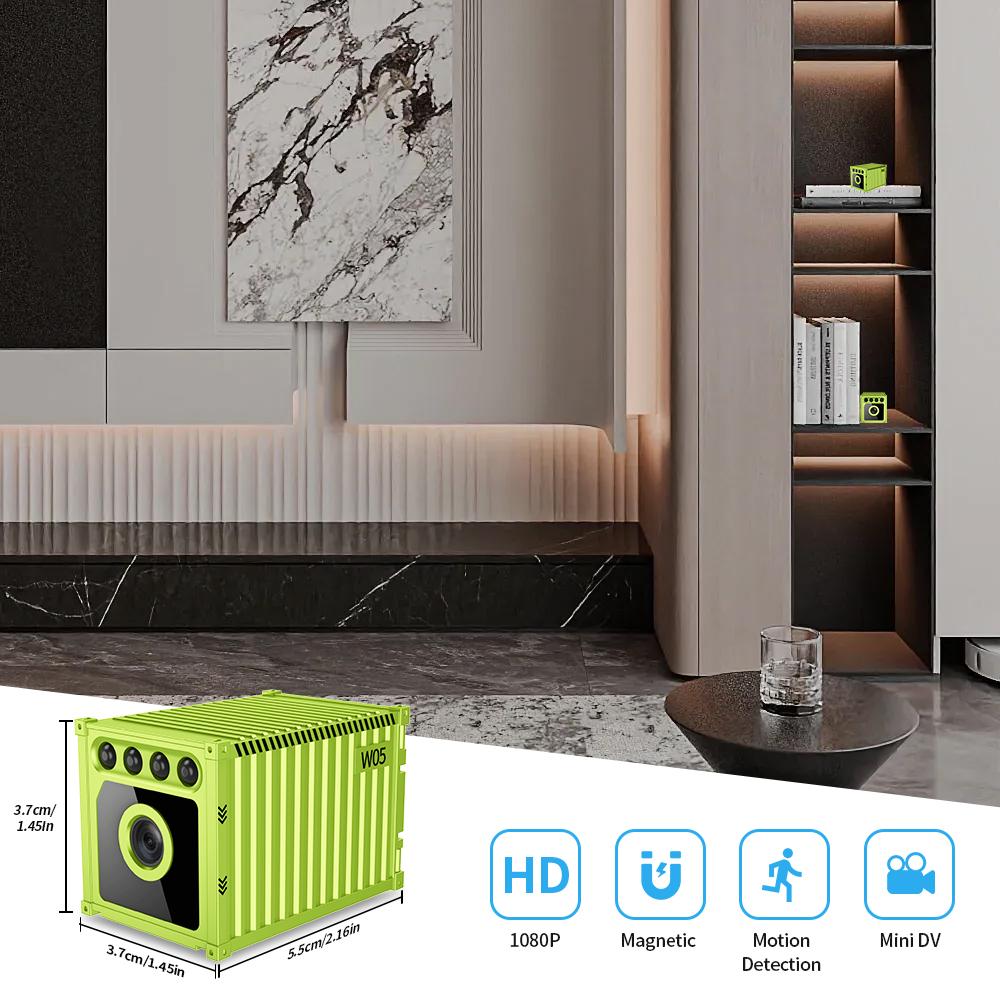 2K Dual-Band WiFi Window Camera, No-Drill Glass Mount, Clear Outdoor View, Color Night Vision, Easy Setup, Compact Indoor Camera for Home & Apartment, Smart Recording Device with 32GB Memory Card