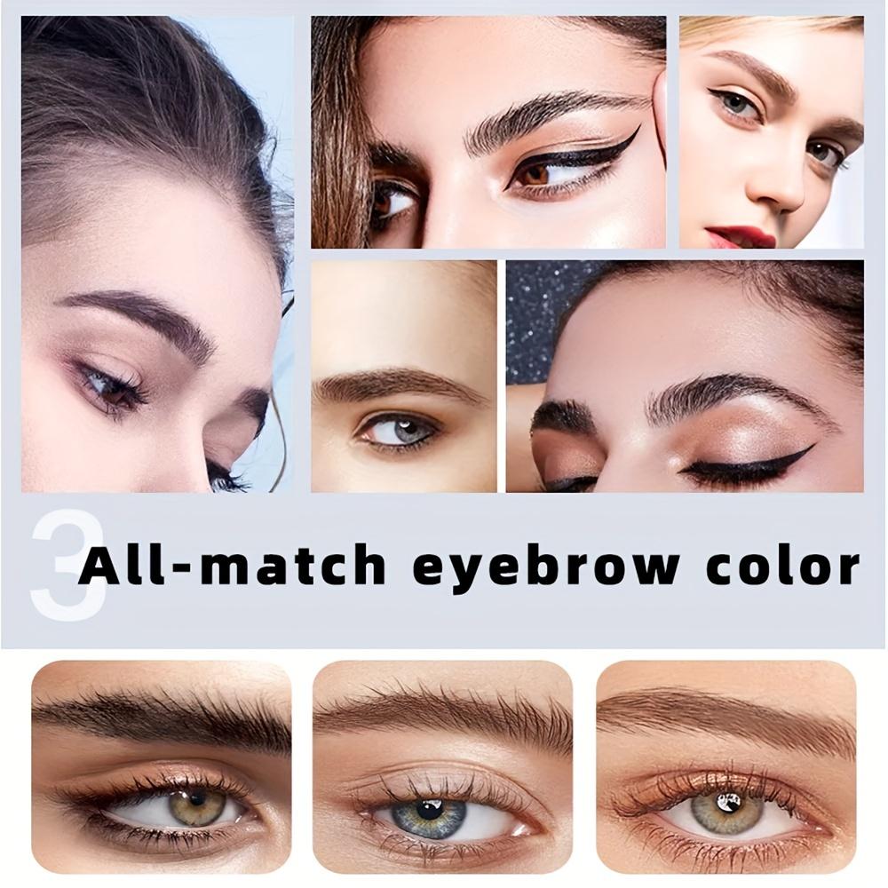 Eyebrow Tinting Kit, Eyebrow Dye Kit, Waterproof Eyebrow Pomade with Brush, Long Lasting Eyebrow Tinted Cream, Daily Cosmetic Beauty Supplies for Women