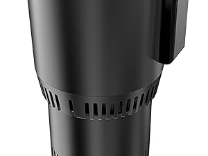 Portable 2 in 1 Smart Car Cup Cooler & Warmer – Chill or Heat Your Drink on the Go – Digital Display| Fits Mugs, Tumblers & Bottles – Perfect for Road Trips, Daily Commute & Office Desk