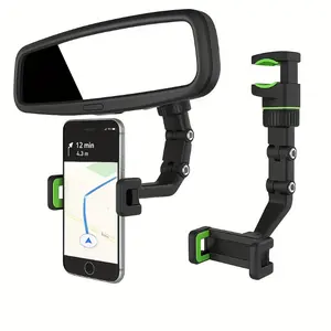 2026 upgraded 360 ° rotating car mobile phone holder, with adjustable L-shaped mobile phone holder, safe grip, durable non-slip hands-free bracket, suitable for car driving, music playback, guitar holder, daily travel, car interior decoration