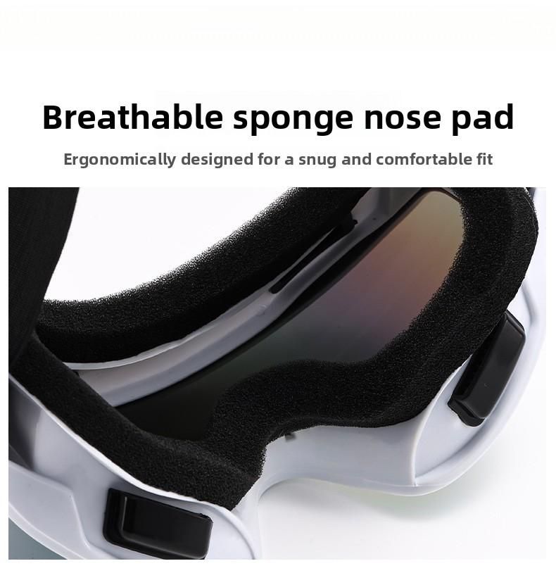 Ski goggles, protective eyewear, mountaineering windproof goggles, impact-resistant cycling glasses, ski goggles ski mask