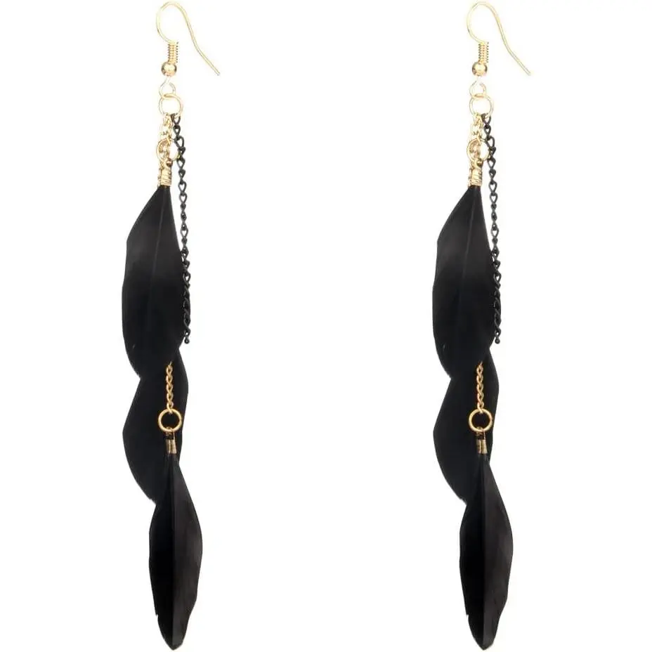Boho   Tassel  Dangle Drop Long Chain Earrings Retro Lightweight Earrings for Women