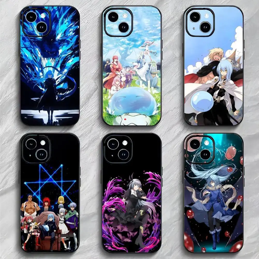 That Time I Got Reincarnated as a Slime Anime Phone Case Rimuru Tempest Lightweight Protective Cover Compatible with iPhone 11-17 Pro Max/Plus & Samsung Galaxy S23-S25