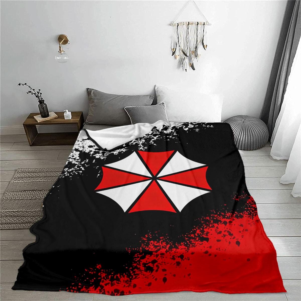 1pc Flannel Digital Print Blanket Soft Warm Air Conditioning Nap Car Camping Multifunctional Cozy Lightweight Machine Washable Perfect Gift Blanket for Bed Sofa Outdoor Travel