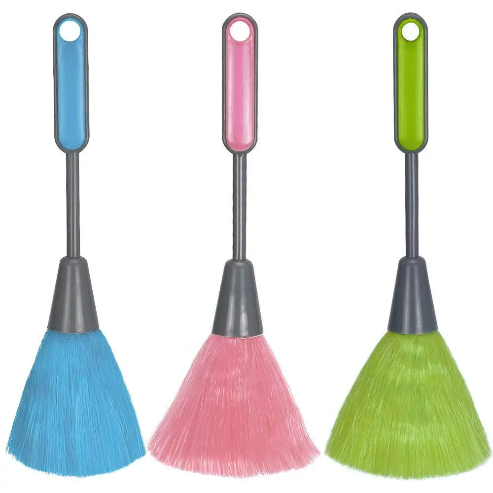 3 Pack  Microfiber Delicate Kitchen Duster Laptop Keyboard Brush  Screen Cleaner Tool Mini Dusting Wand (Blue, Green, )