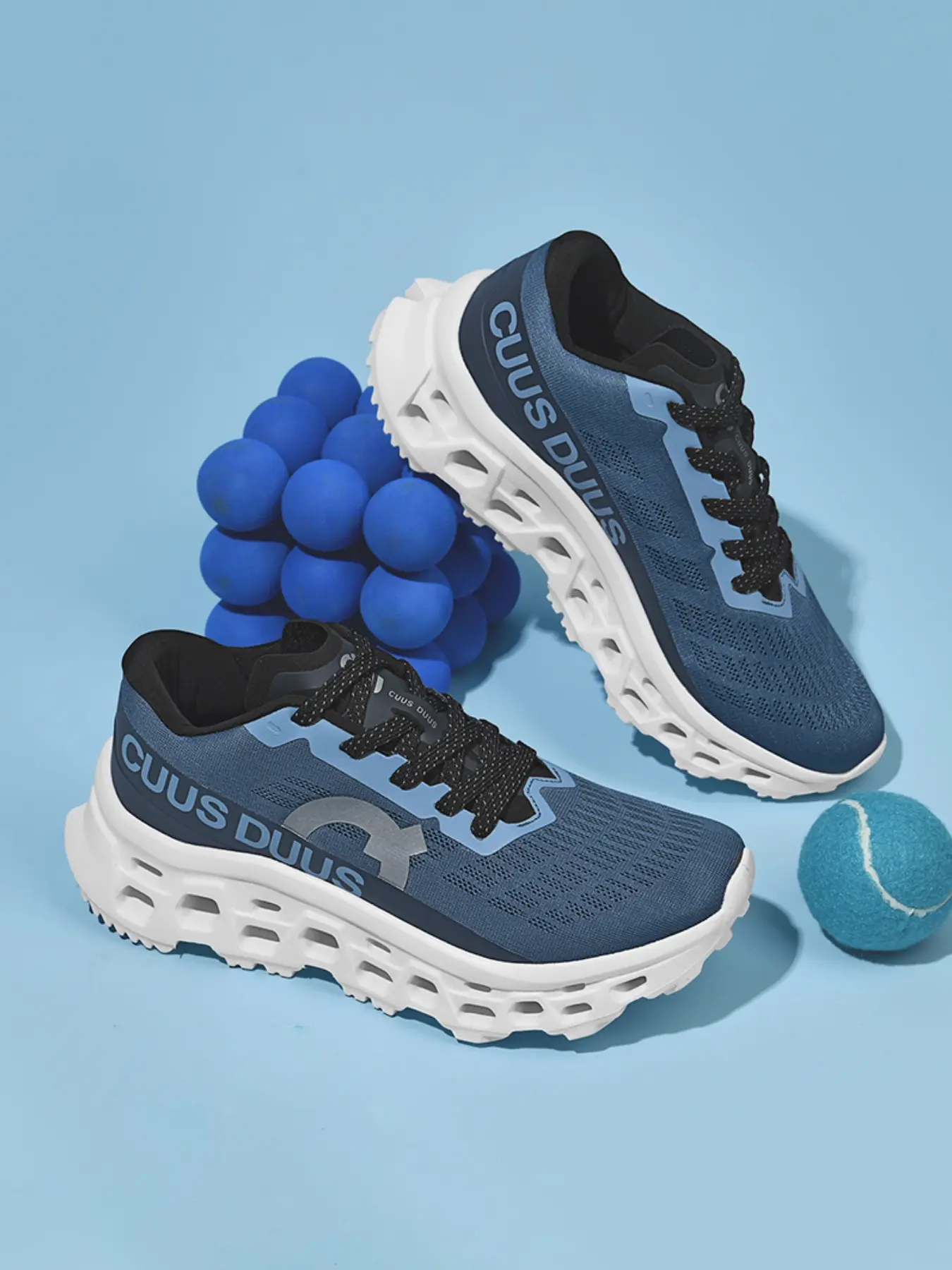 Men's Sporty Sneakers, PU Leather Colorblock Design, Breathable Mesh, Shock Absorption, Casual Athletic Running Shoes, All Seasons