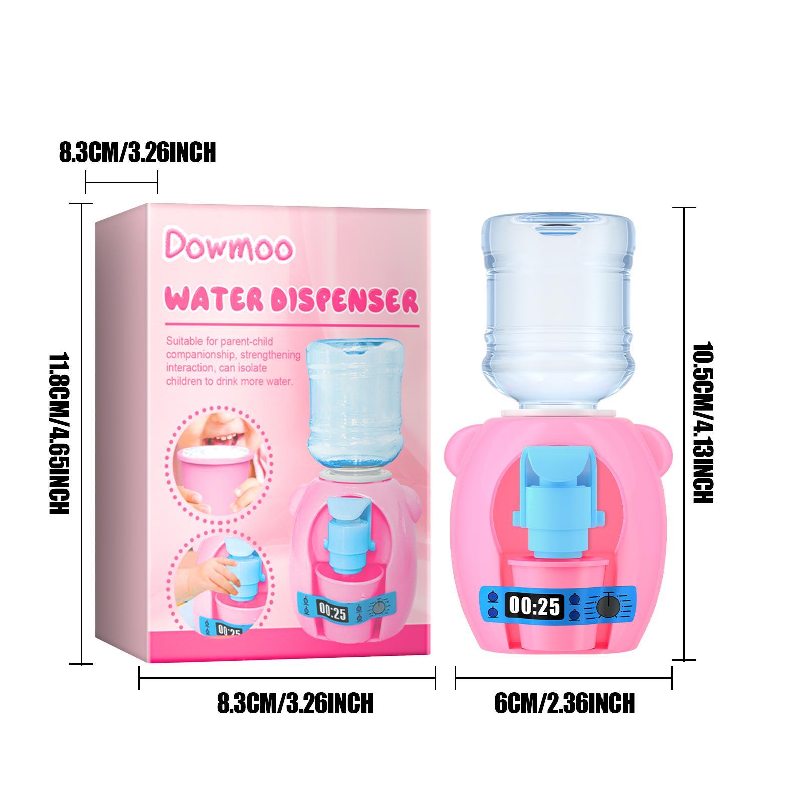 Children's Mini Water Dispenser Baby Kitchen Toy Mini Fun Pretend Play Beverage Dispenser That Can Dispense Water