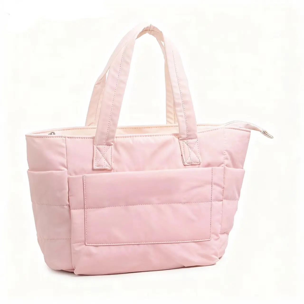 Women's Solid Minimalist Large Tote Bag - Lightweight Double Handle Shoulder Bag for Back to School Haul, Campus Life, Everyday Carry Work & Travel, Business, Casual, Detachable, High-Capacity, Laptop-Ready