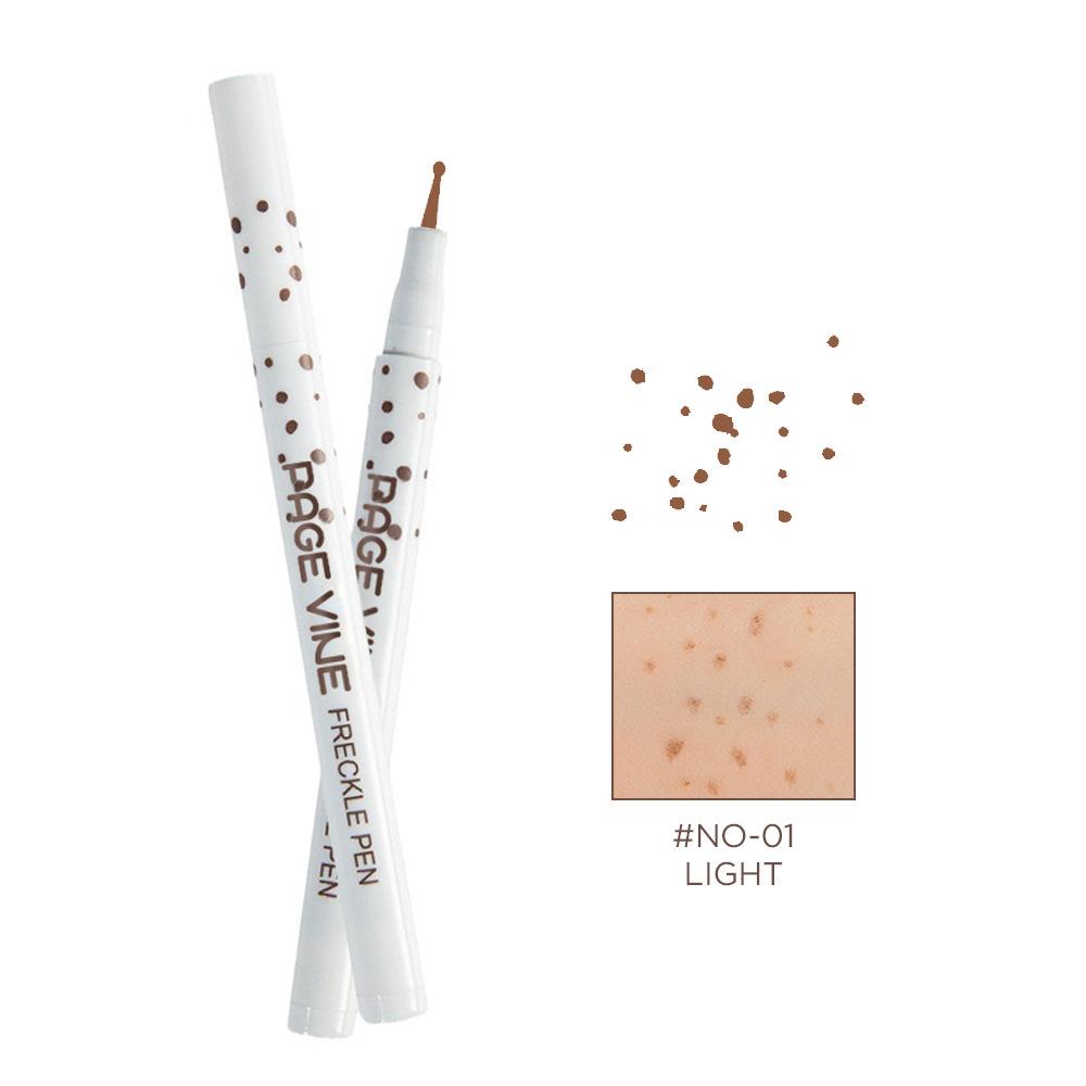 PAGE VINE European and American   natural realistic pigmented makeup freckle pen that doesn't fade easily