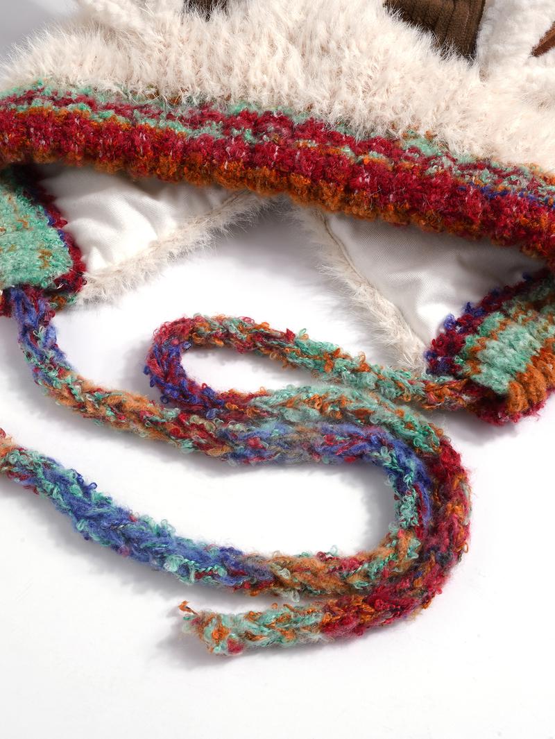 Original design Festive Christmas Antler Hat (It can be used as a handbag,A hat has multiple uses.)Knitted Ear Protection Windproof Warm Hat Suitable for the family It can be worn by adults and children, without limiting the circumference of the head Original design Festive Christmas Antler Hat (It can be used as a handbag,A hat has multiple uses.)Knitted Ear Protection Windproof Warm Hat Suitable for the family It can be worn by adults and children, without limiting the circumference of the head