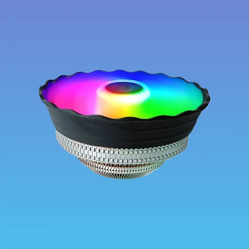 Colorful Luminous Down Pressure CPU Cooler Silent Multi-Platform Universal Desktop Cooling Fan Compatible With 1151 Series Processors