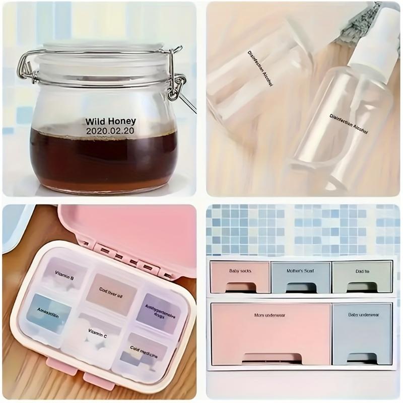 Thermal Printer Label Paper, 1 Roll Self Adhesive Label Paper, Label Sticker for Phomemo D30 Label Printer, Office Stationery & Supplies