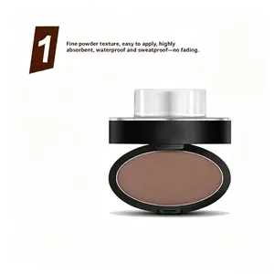 Lazy Man's Eyebrow Stamp, the Magic Eyebrow Tool, Waterproof, Sweatproof, Non-Smudging, Ideal for Beginners, Domestic Cosmetics