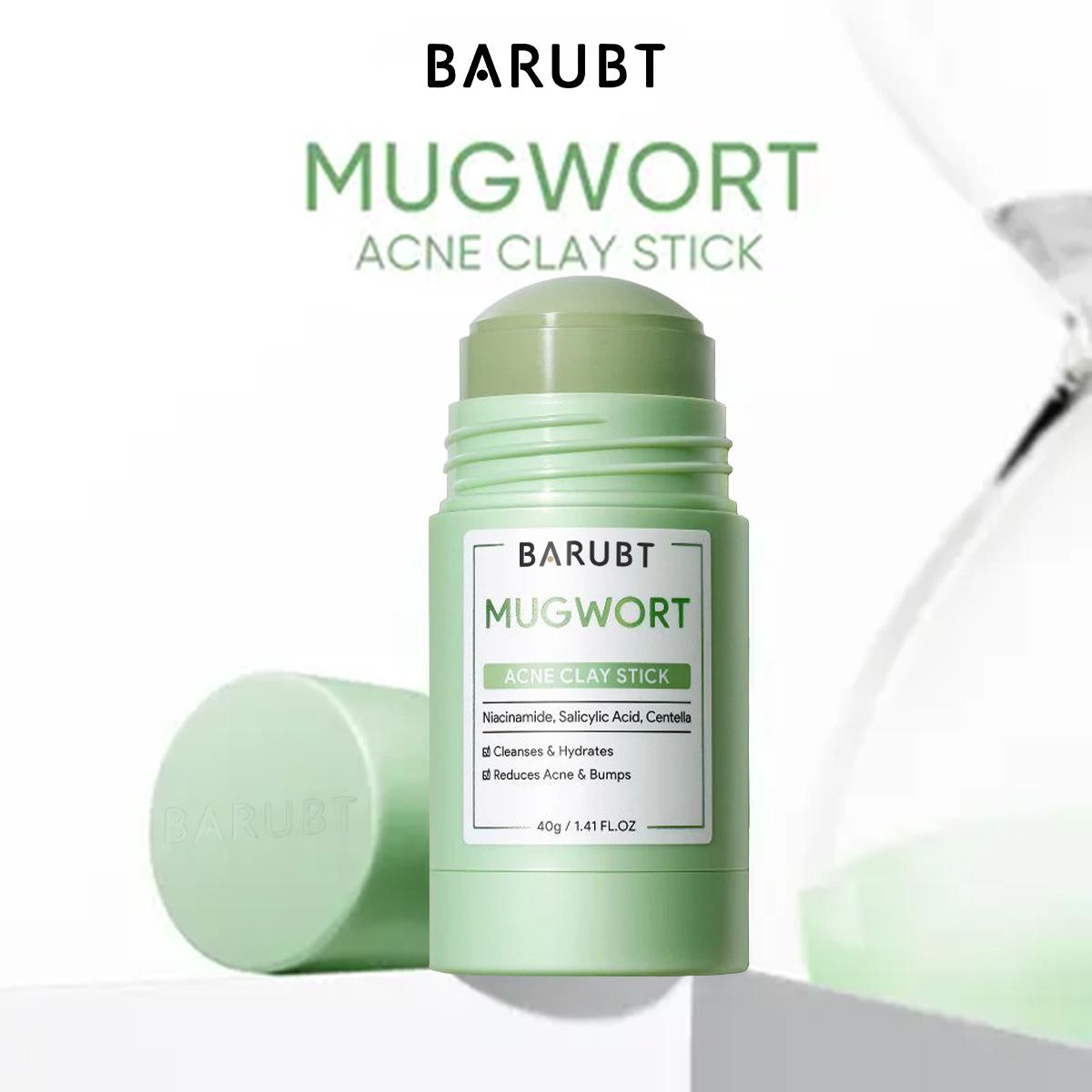 No More Messy Clay Masks!  Mugwort Mask Stick – Swipe, Wait, Wash Off, See Blackheads Gone, Gentle & Soothing, Pores Look Tighter in 1 Week