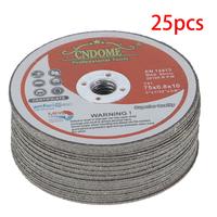 25 Pack  3" × 1/32" × 3/8" Cut Off Wheel