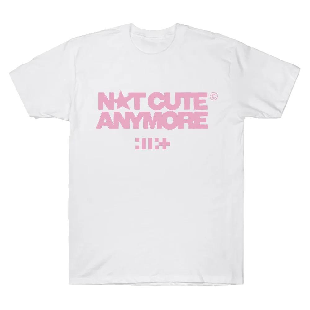 アイドル ILLIT NOT CUTE ANYMORE L/S T-SHIRT ILLIT Not Cute Anymore Album T Shirts ILLIT Girl Band T-shirt
