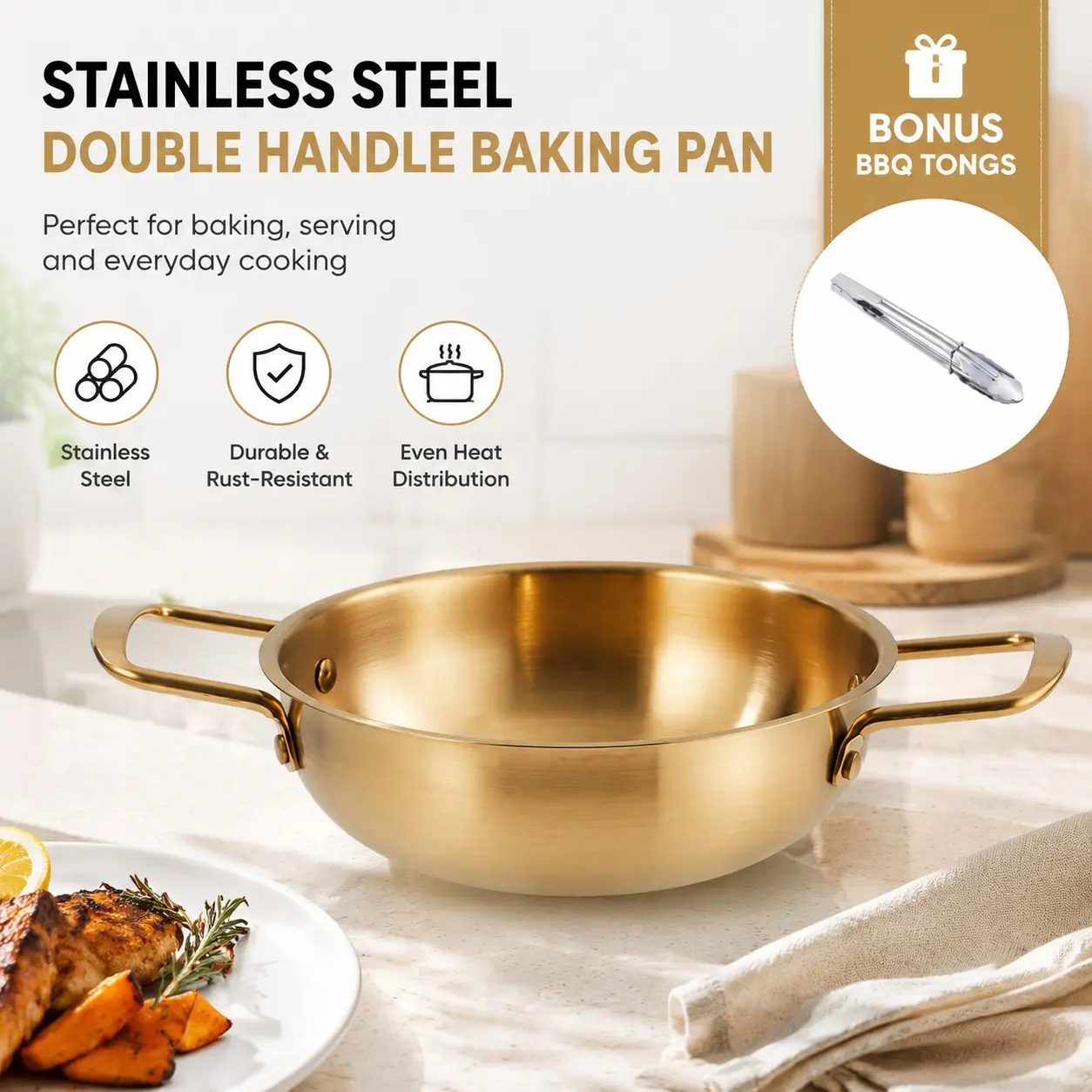 Two-Piece Ramen Pot Set, Korean Ramen Pot with Handle, Stainless Steel Cooking Pot, Dishwasher Safe, Rust-Resistant, Ideal for Home and Outdoor Use