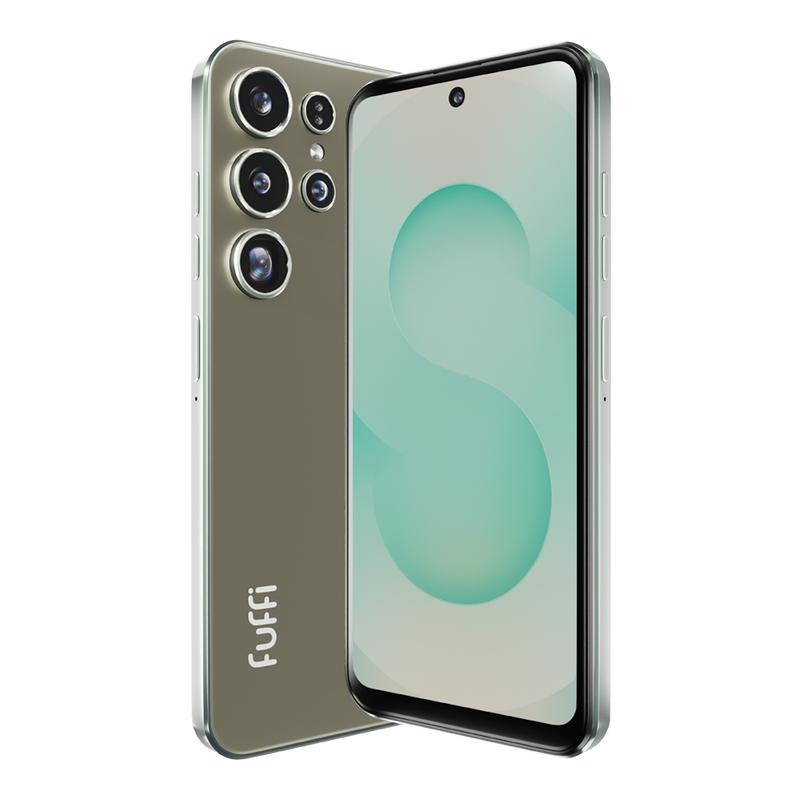 FUFFI 6.56 Inch Smartphone, 1 Count Unlocked 4G Network Android 10.0 Phone, Dual SIM Cards, Quad Core Processor, Fashion Phone for Gaming, Watching Movie