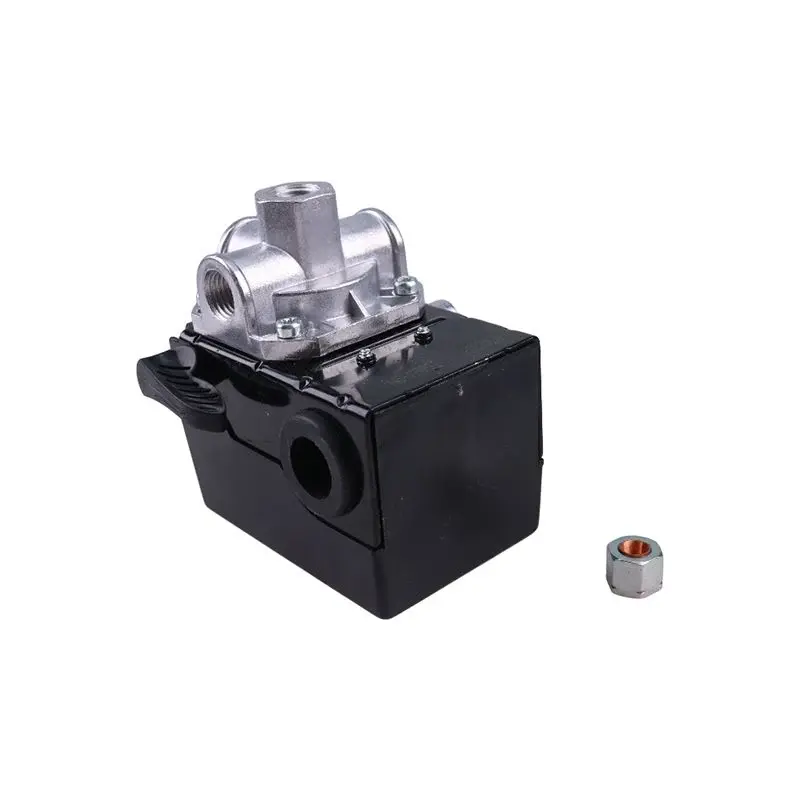 FridayParts 1/4" 147-175 Psi 4 Port Pressure Switch 23474653-A for Ingersoll Rand Air Compressor 2340L5 2340N5 TS4L5 TS51