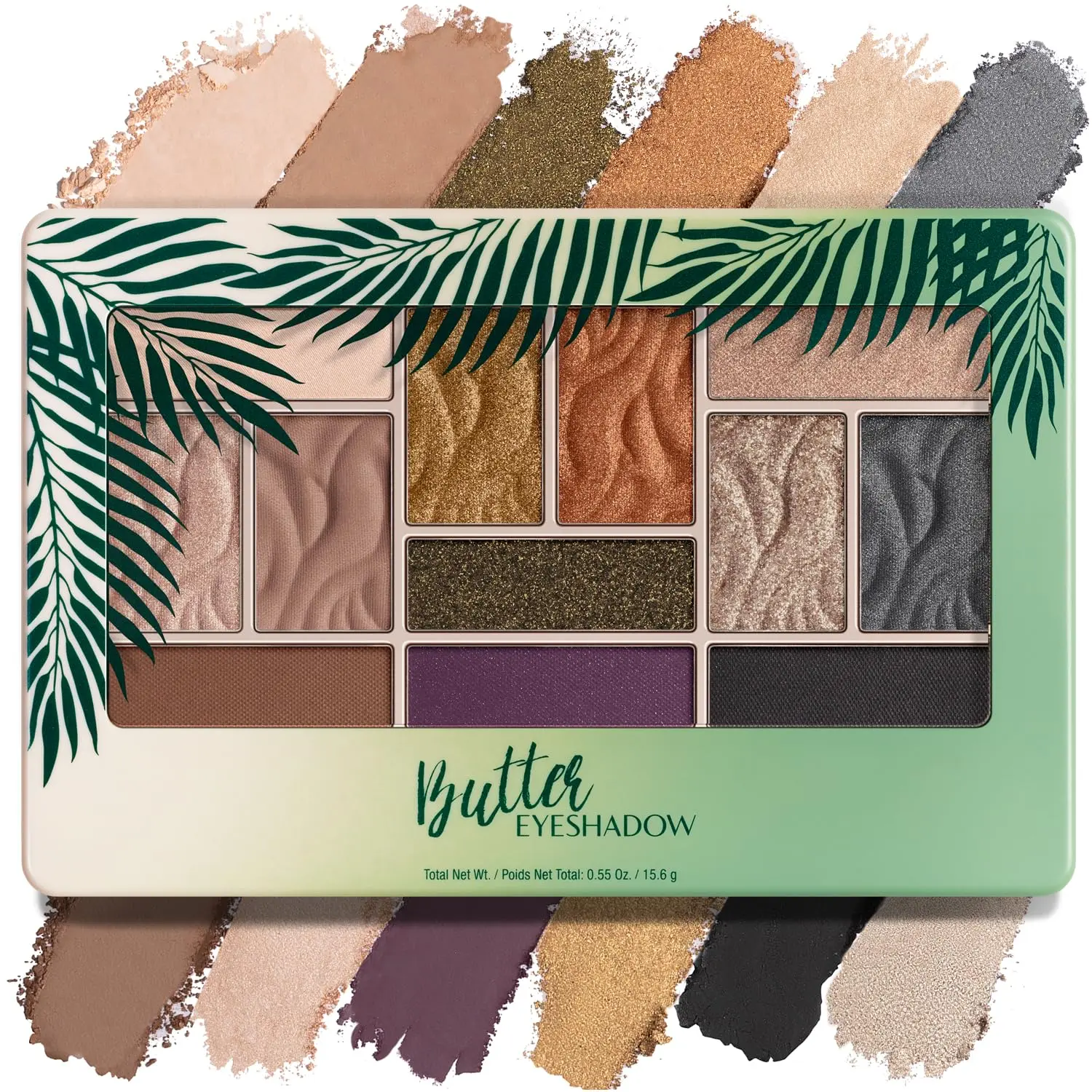 Butter Eyeshadow Palette,  Tropical Days