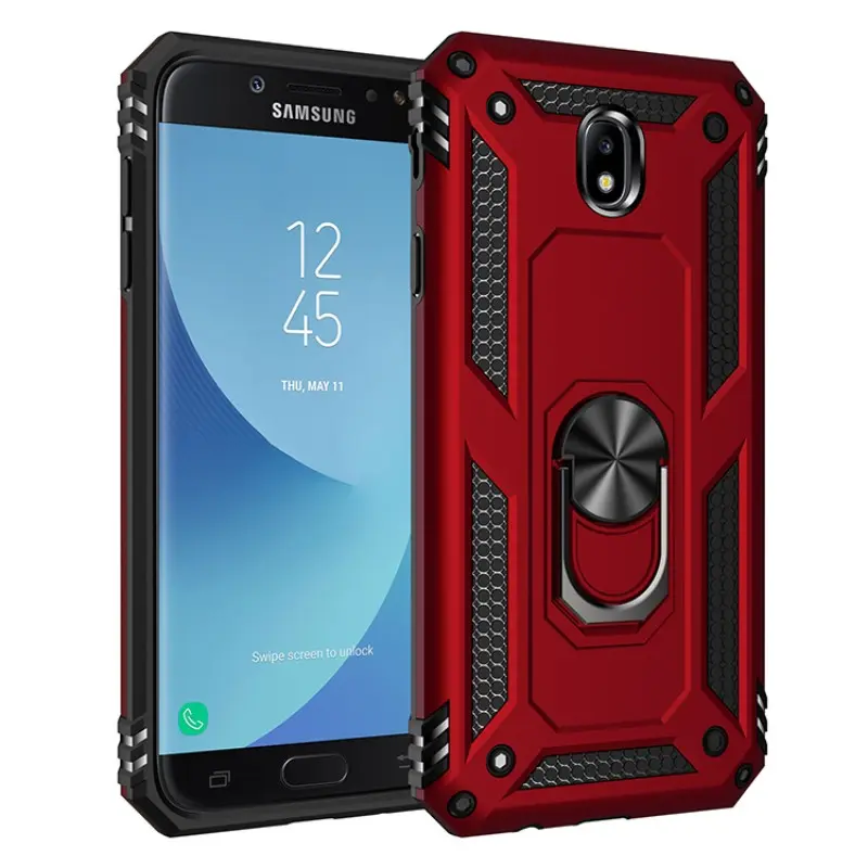 Suitable for Samsung J7PRO J730 J7 2017 European Edition phone cases, Shockproof cellphone casing, it features a military grade design with shock, scratch, and drop resistant brackets