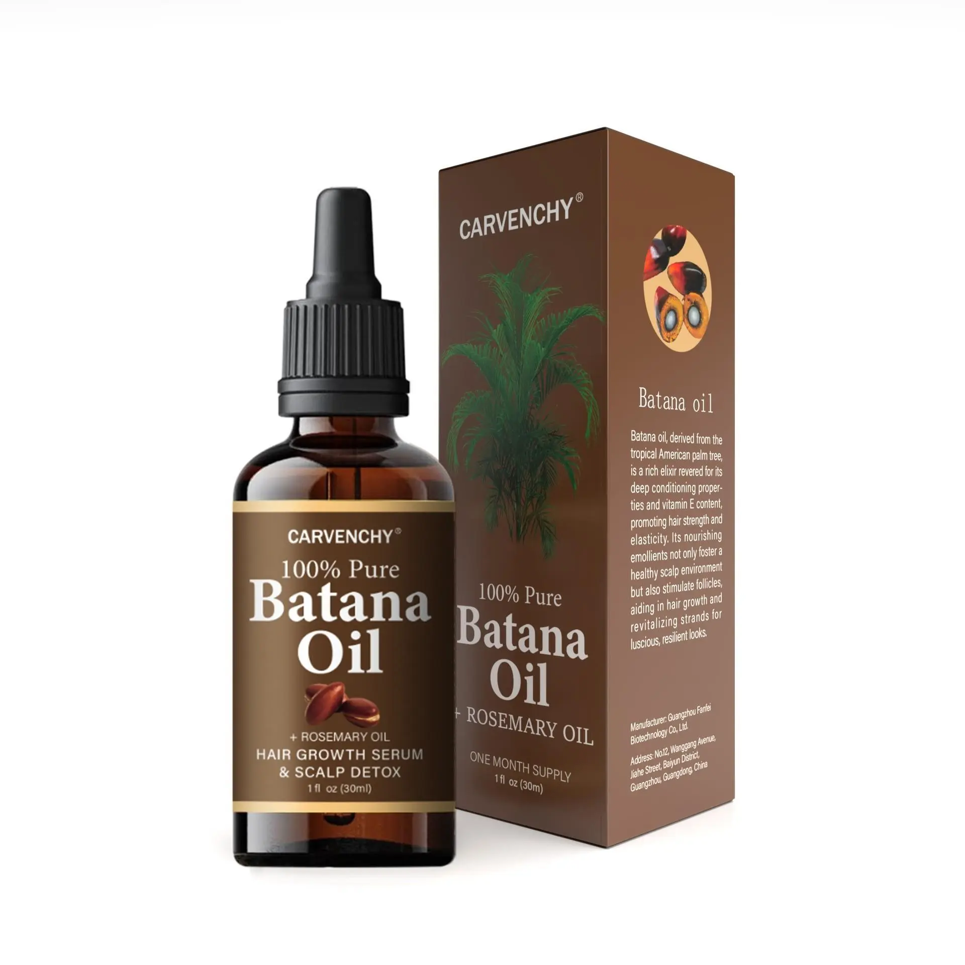 Bhatana Hair Growth Oil with Rosemary, Promotes Strong Healthy Hair Growth, Suitable for All Hair Types, Unisex Hair Care Product