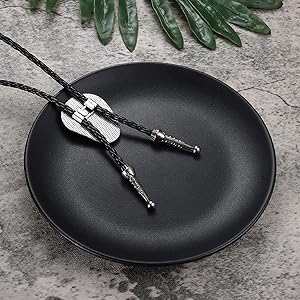 Jstyle 6 Pcs Leather Bolo Tie Turquoise Handmade Round Shape Western Cowboy Native American Bola Tie for Men Women Jstyle 6 Pcs Leather Bolo Tie Turquoise Handmade Round Shape Western Cowboy Native American Bola Tie for Men Women