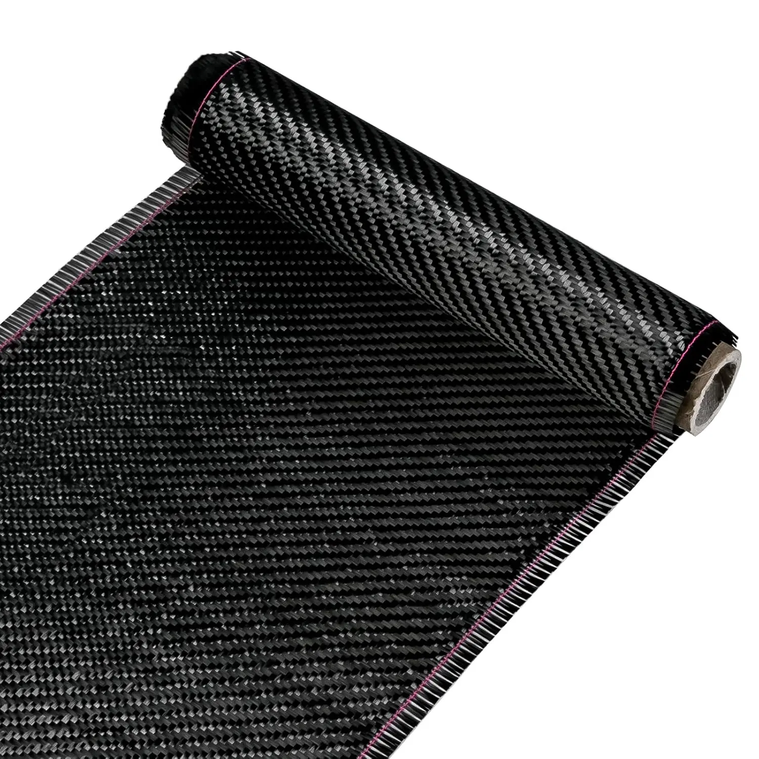 2 ft x 7.9" Carbon Fiber Fabric Roll 3K Twill Carbon Fabric Cloth for DIY, Easy to Cut & Shape Woven Cloth for  Interior,  , Drone Frames, Furniture Repairs﻿