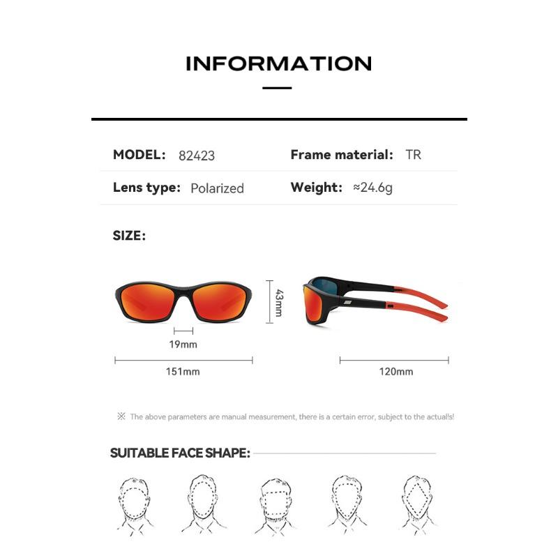 Sports polarized sunglasses outdoor cycling sunglasses glasses windproof sunglasses new sports glasses magnetic goggles