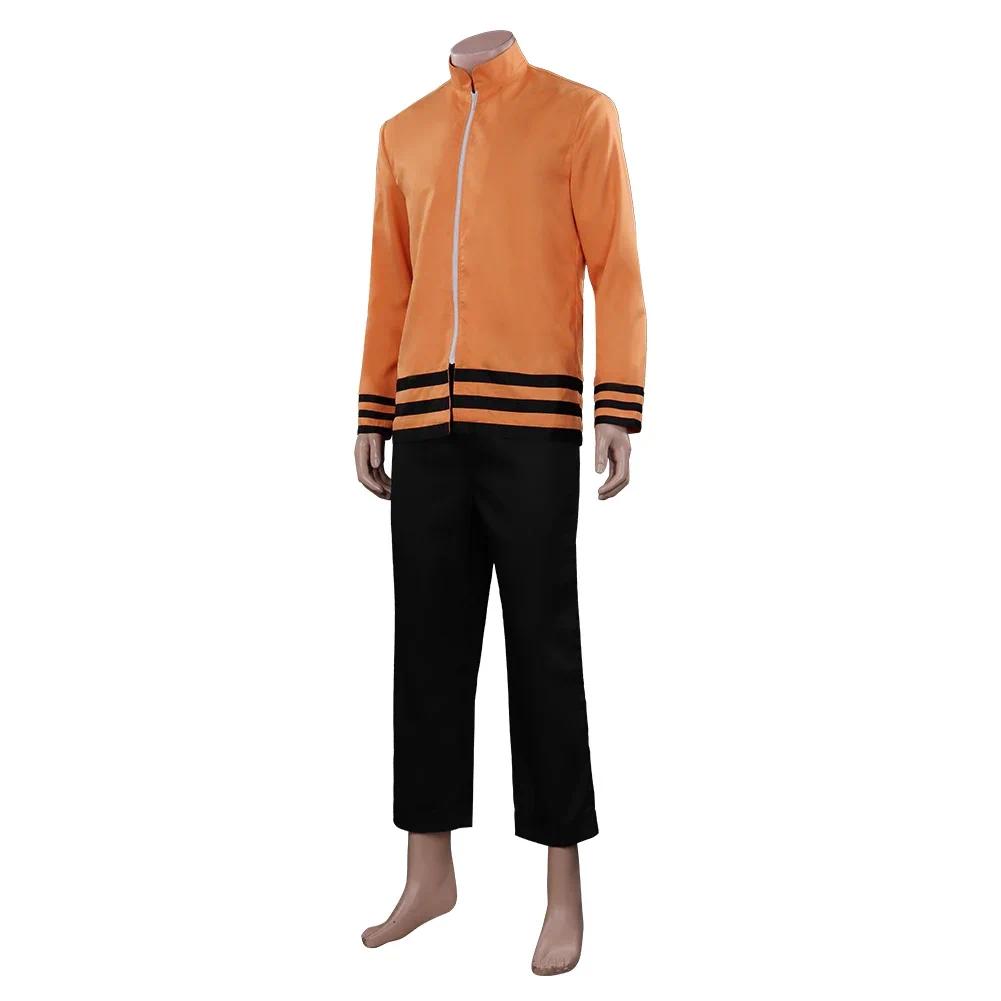 Japanese Anime the 7th Hokage Uzumaki Boruto Cosplay Costume Top pants Halloween Masquerade Party Cosplay Suit