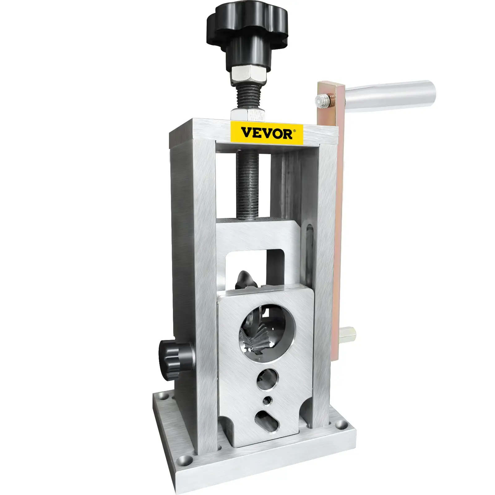 【DealsForYouDays】VEVOR Wire Stripping Machine, 0.06-1.57 inches Drill Powered, Manual Copper Stripper w Heat Treated Steel Ultra Long Lasting Blade, Compact Portable for Scrap Cable Peeling Recycling