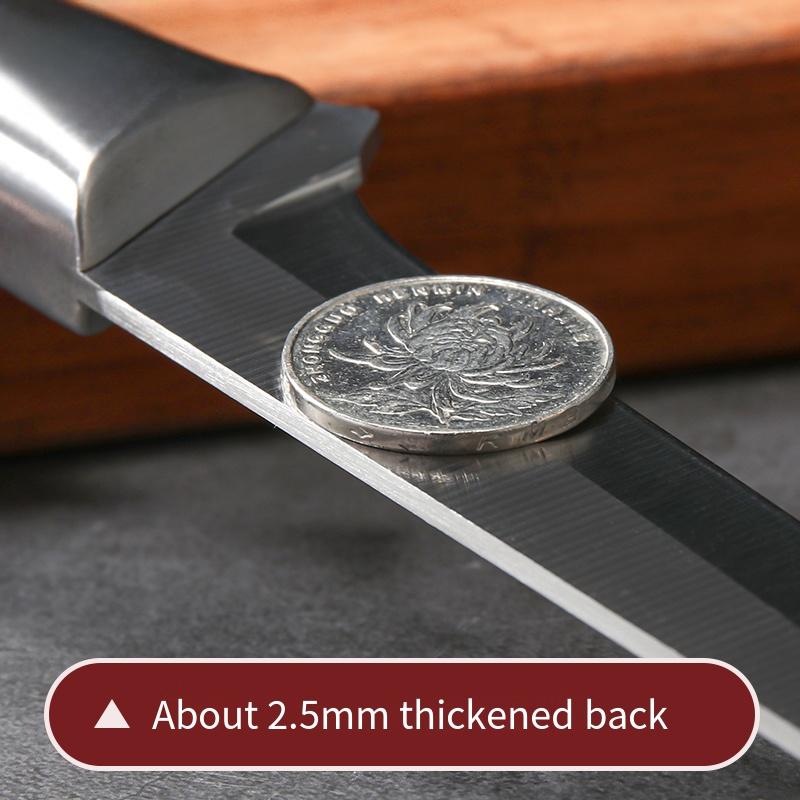 Stainless Steel Kitchen Knives for Cutting and Peeling, Boning Knives, Meat Cleavers, Utility Slicing and Peeling Knives