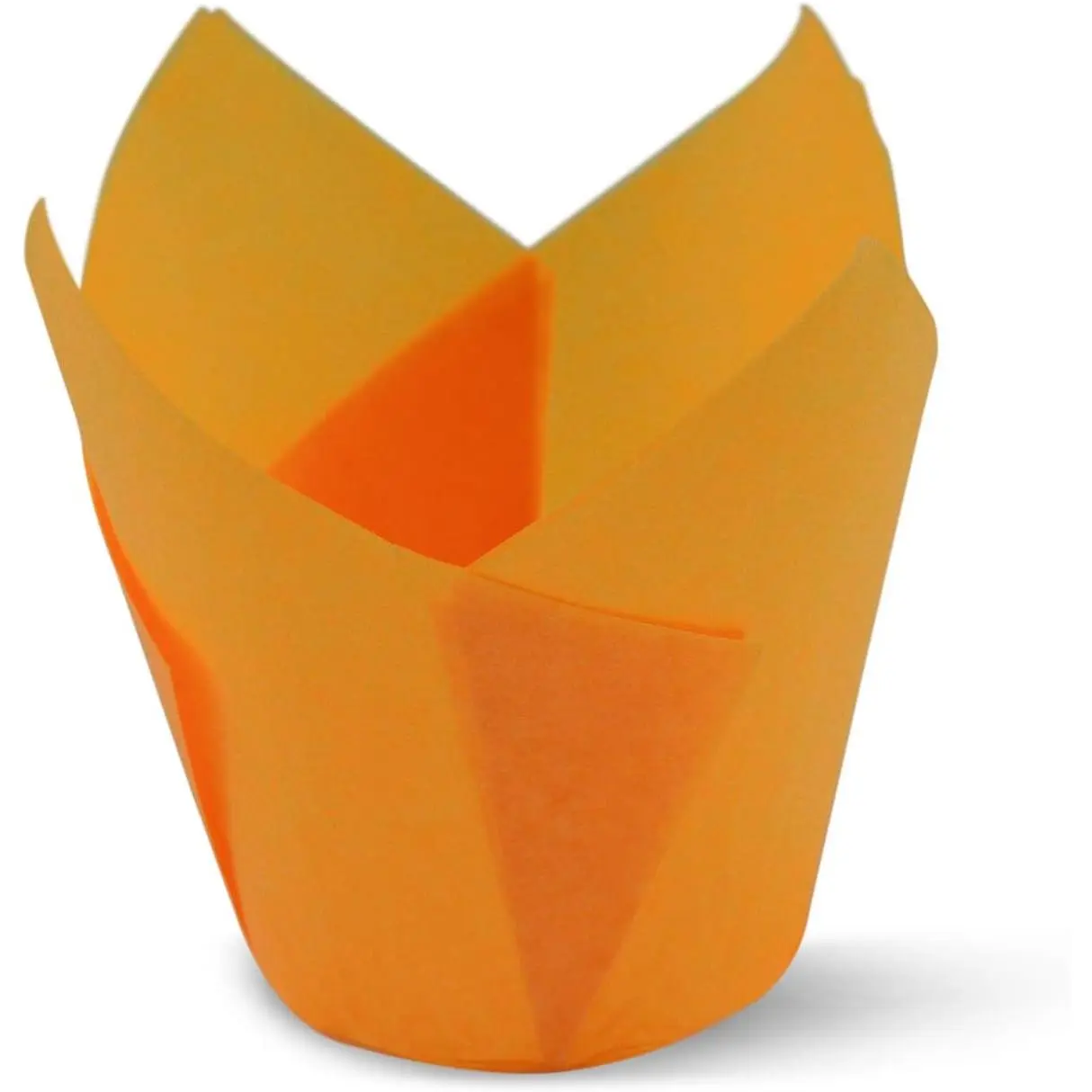 200pcs Orange Tulip Parchment Paper Cupcake Liners Muffin Wrappers for Party Wedding Birthday Easter Christmas