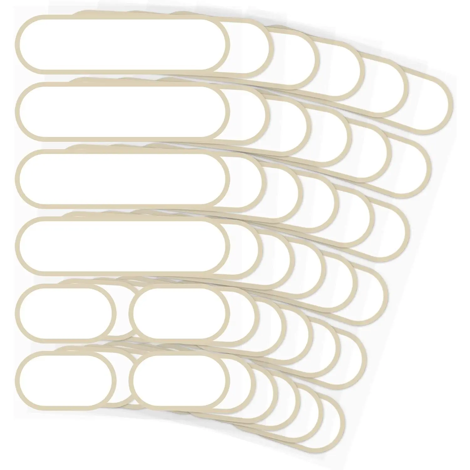 Kitchen Labels for  POP  Storage Containers and  Organization, Pack of 64