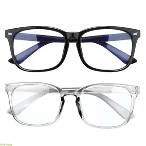 Blue Light Blocking Gaming Glasses Equipped With HD Polycarbonate Lenses, Anti-Reflective Lightweight Sturdy Eyeglass Frames, Unisex Daily Accessory For Office Work, Watching TV And Practical Father’s Day Gift Choice