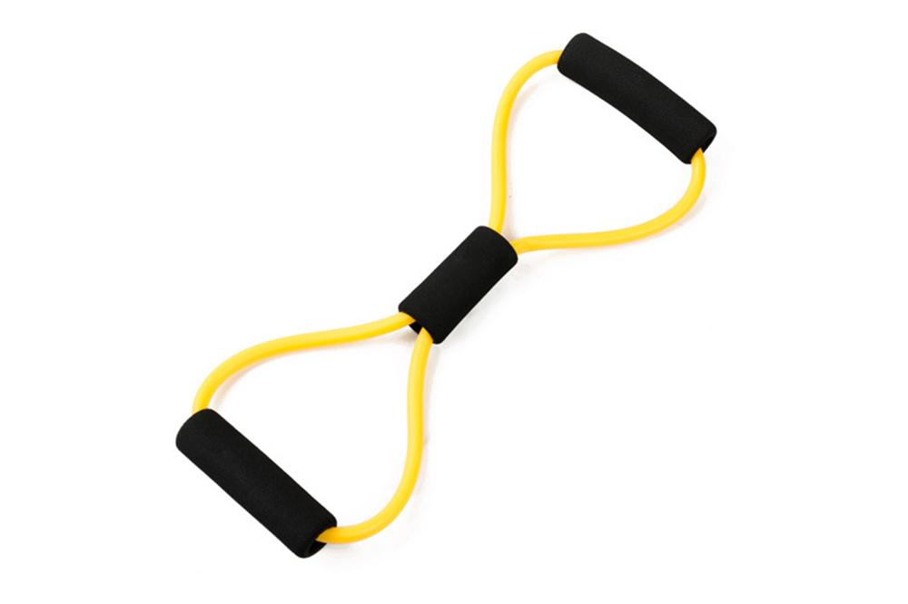 Elastic Multi Function Exercise Band, 8 Shaped Pull Rope For Full Body Strength Training, Versatile Durable Fitness Equipment Suitable For Home Gym Workouts And Daily Sports Practice Activities