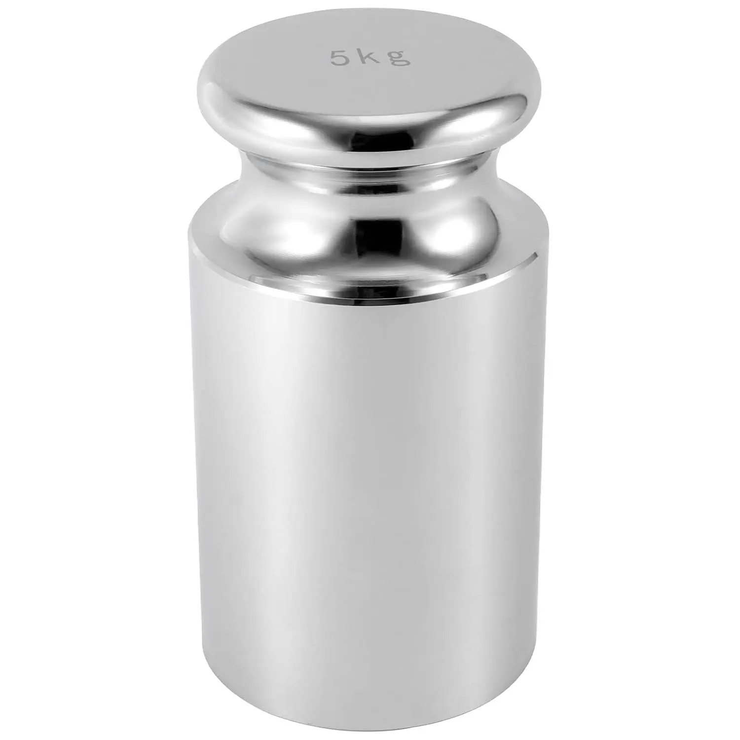 5kg 5000g Class M1 High Precision Calibration Weight for Weigh Scales, Precision Steel with Chrome Finish