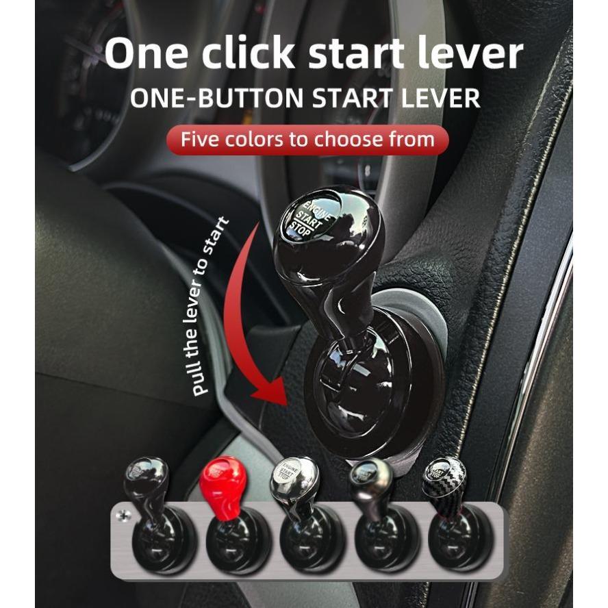 2026 New Heavy Duty Metal Push to Start Button Cover | Universal Car Interior Mod Accessory, Decorative Ignition Switch Cover