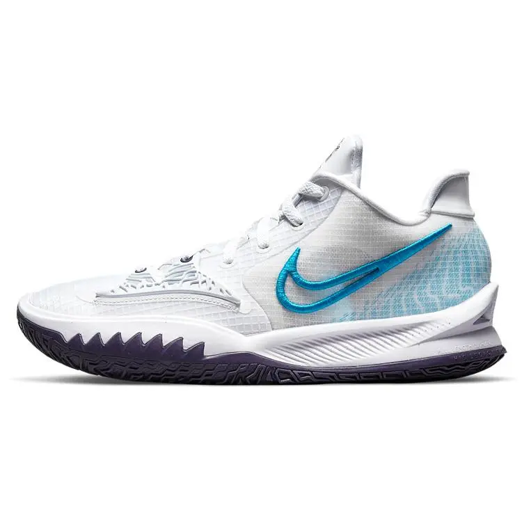 Nike Kyrie Low 4 EP Men's Basketball Shoes – Rounded Toe, Lace-Up, Mesh and Synthetic Upper, Cushioned, Non-Slip, Durable Verifiable, with credentials and supporting global authentication
